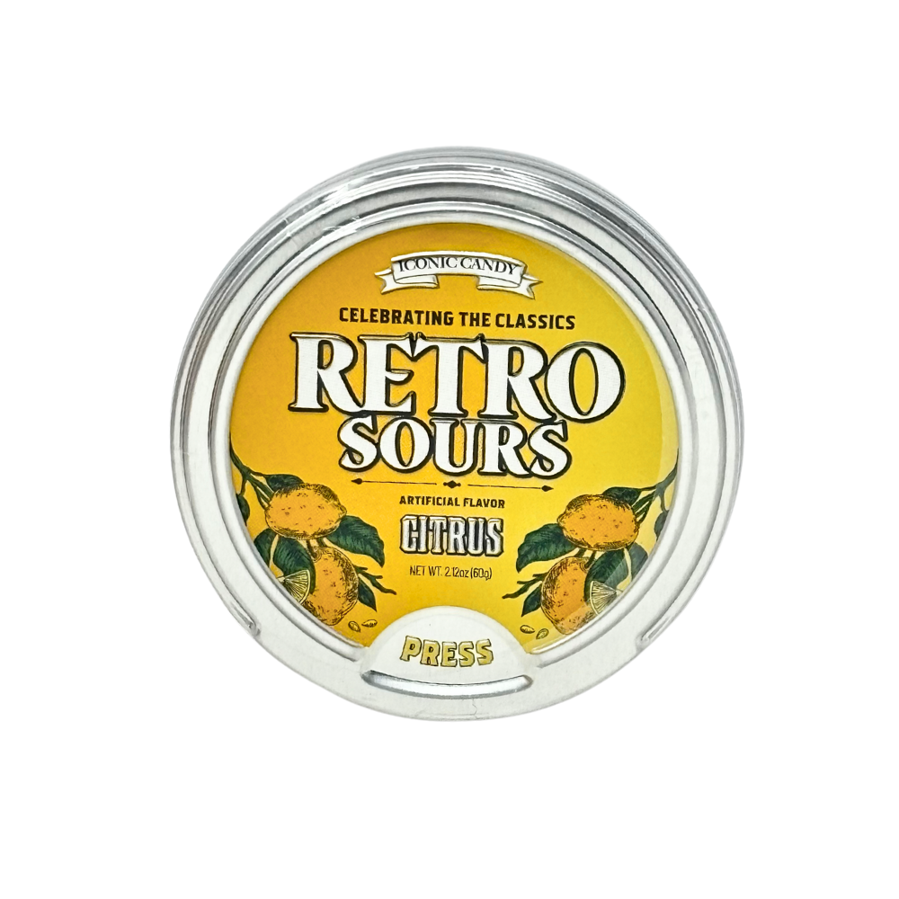 Iconic Retro Sours Citrus - 2.12oz - 8 Pack