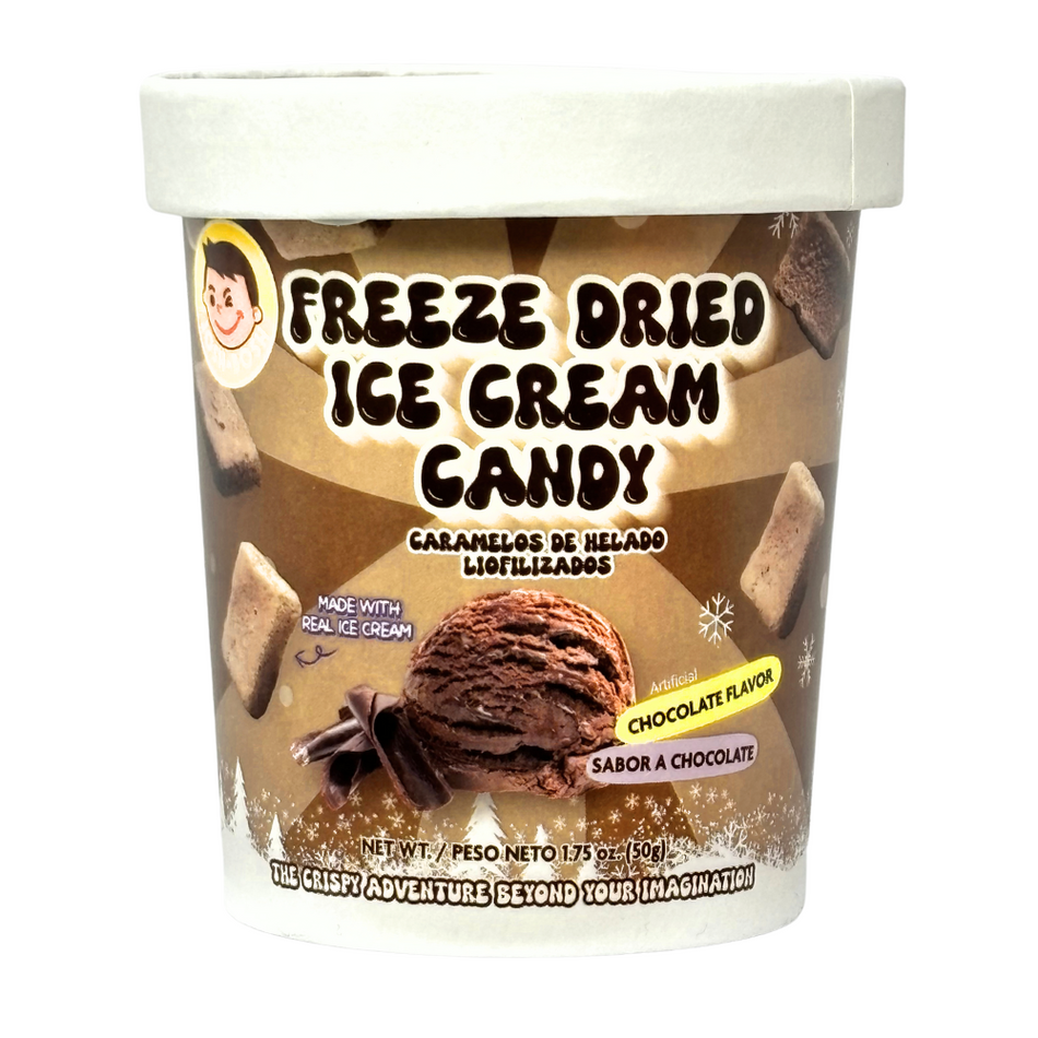 Josh Bosh Freeze Dried Chocolate Ice Cream - 1.75oz - 12 Pack