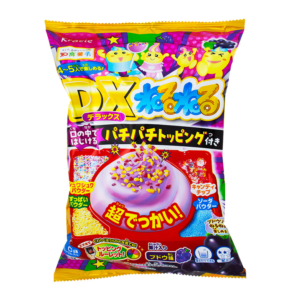 Kracie DIY Nerunerunerune Grape Candy (Japan) 69g - 4 Pack