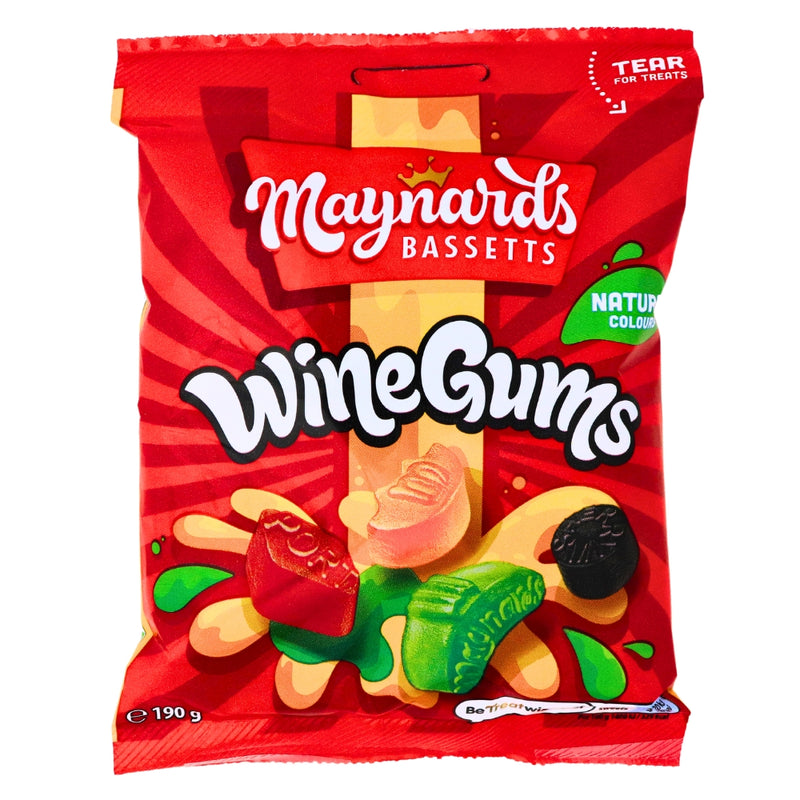 Maynards Bassetts Wine Gums British Candy