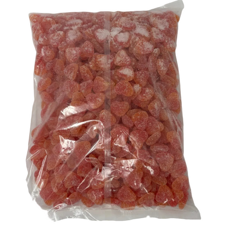McCormicks Peach Gummy Hearts 2.5kg - 1 Bag Back