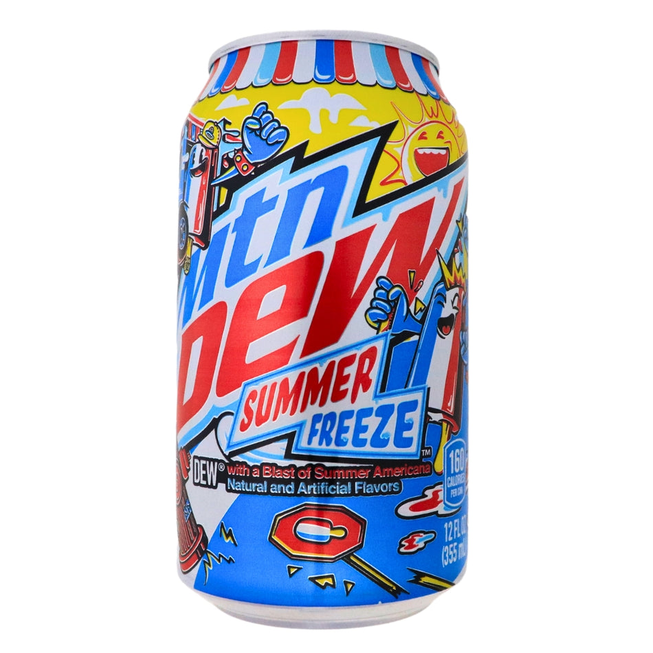 Mountain Dew Summer Breeze 355mL 12 Pack | iWholeSaleCandy.ca - Soda Pop