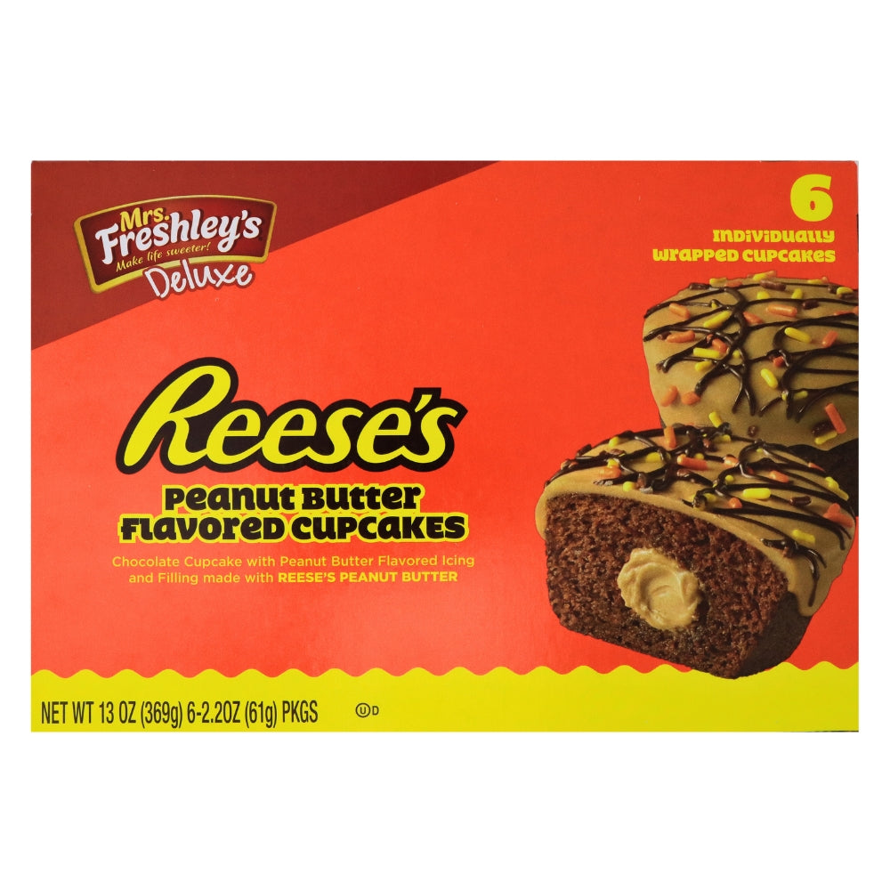Mrs. Freshley's Reese's Peanut Butter Flavored Cupcakes 128 g iWholesaleCanada