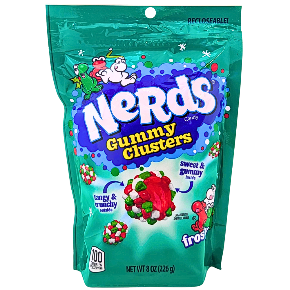 Nerds Holiday Frosty Gummy Clusters 8oz - 6 Pack