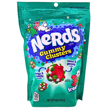 Nerds Holiday Frosty Gummy Clusters 8oz - 6 Pack