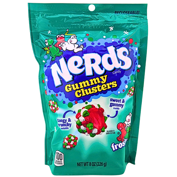 Nerds Holiday Frosty Gummy Clusters 8oz - 6 Pack