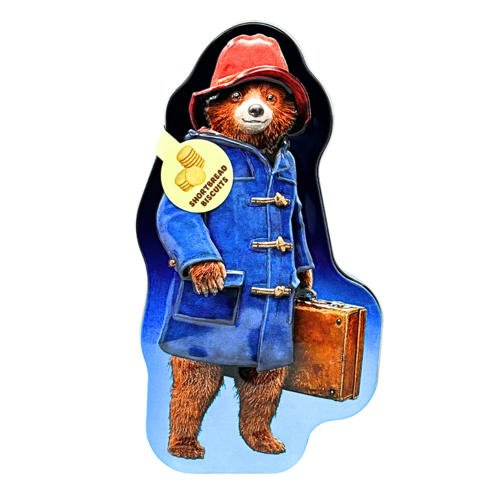 Paddington Bear Shortbread Biscuit Tin (UK) 100g - 12 Pack
