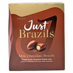 Just Brazils Milk Chocolate 150g - 1 Box
