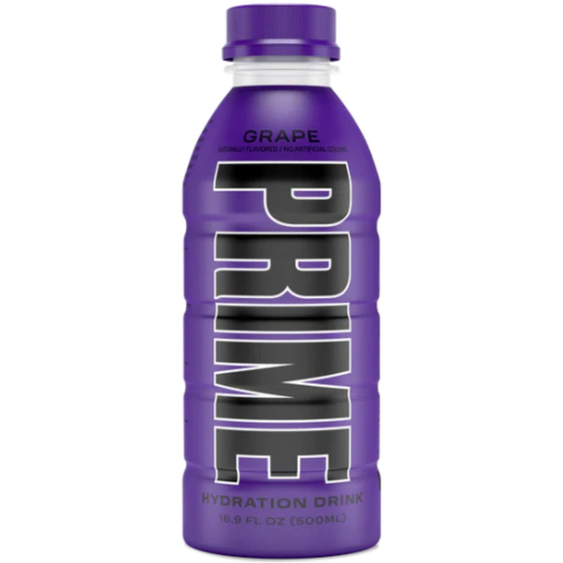 Prime Hydration Drink Grape 500 mL - 12 Pack