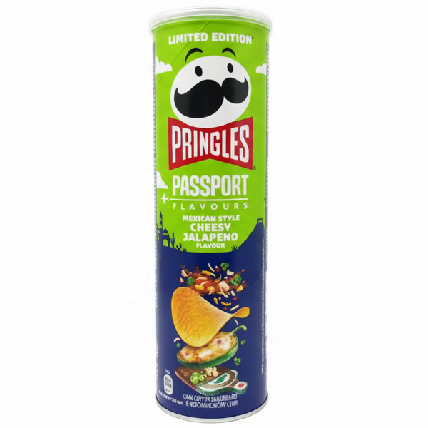 Pringles Passport Mexican Style Cheesy Jalapeno 165g (UK)
