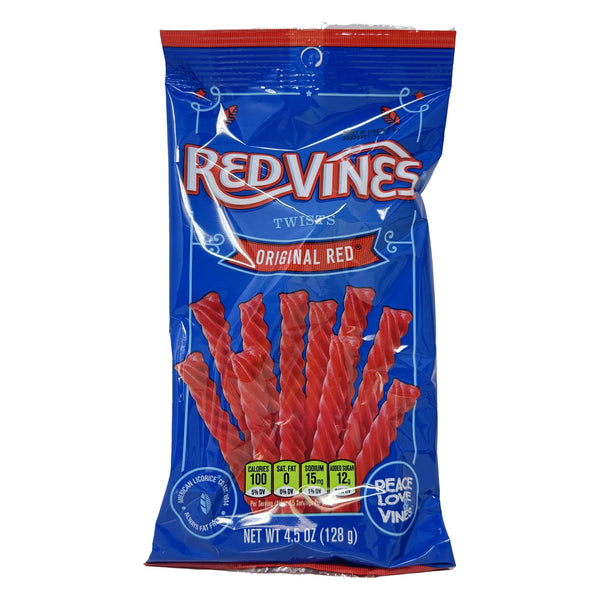 Red Vines Peg Bag 4.5oz - 12 Pack