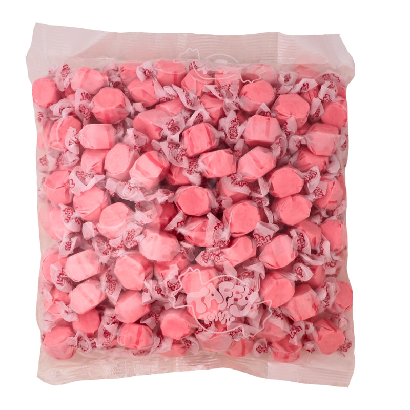 Salt Water Taffy Strawberry 2.5lbs - 1 Bag Bulk Candy Canada iWholesale candy