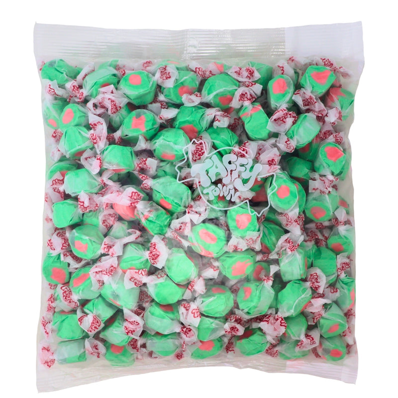 Salt Water Taffy Watermelon 2.5 lbs. - 1 Bag Bulk Candy Canada Taffy town iWholesaleCandy