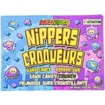 Screamers Nippers Sour Candy Crunch Blue Razz & Purple Razz 140g - 12 Pack