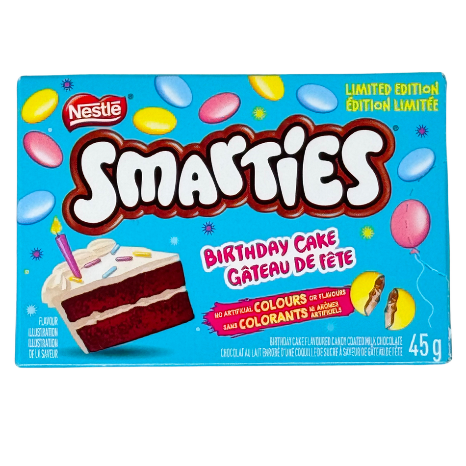 Smarties Birthday Cake 45g - 24 Pack