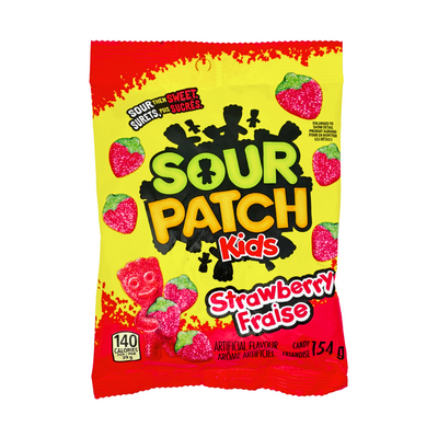 Sour Patch Kids Strawberry Candy 5.43oz - 12 Pack *BB Jun 20 2026*