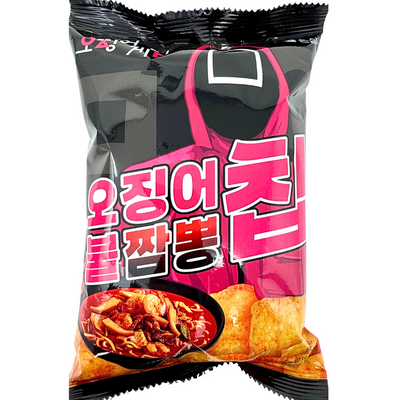 Squid Game Spicy Seafood Chips 50g (Korea) - 20 Pack
