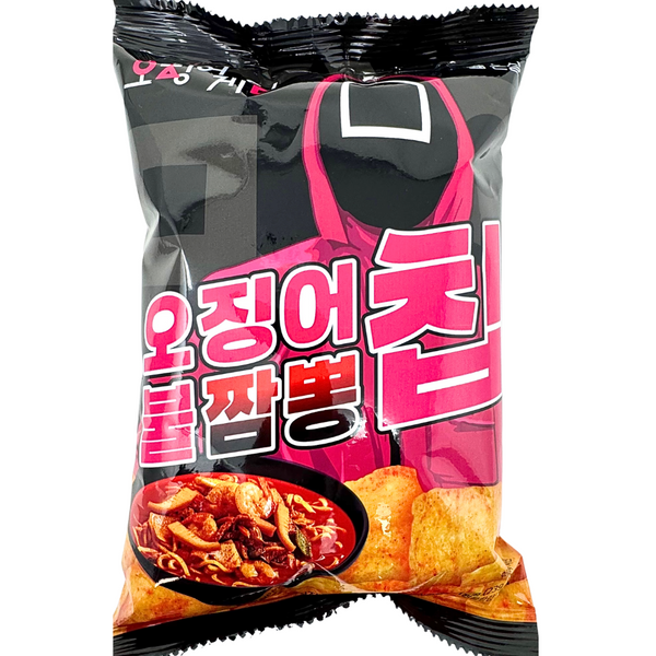 Squid Game Spicy Seafood Chips 50g (Korea) - 20 Pack