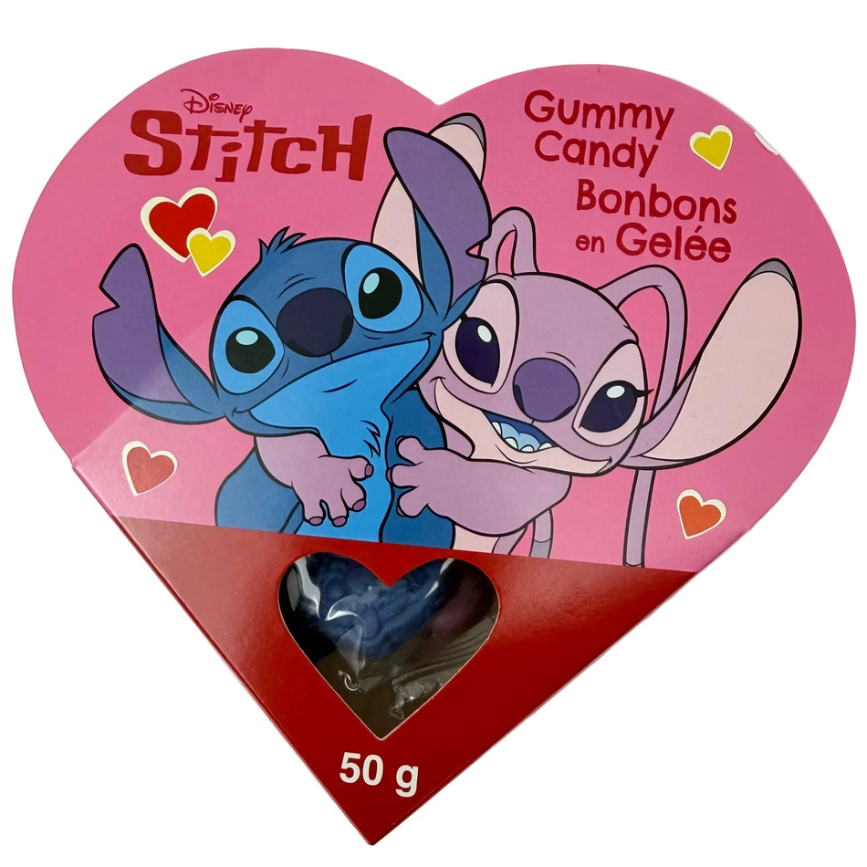 Stitch Heart Box Gummy Candy - 50g