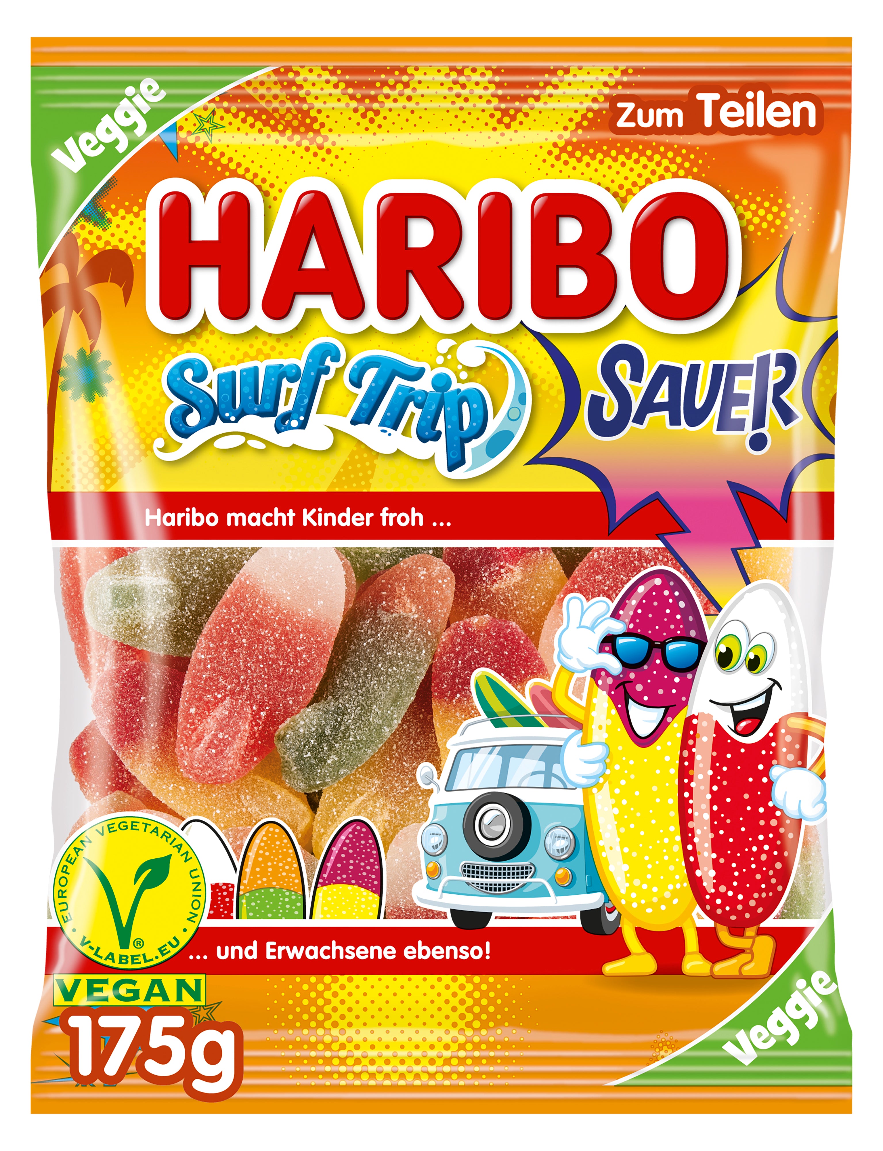 Haribo Surf Trip 175g - 32 Pack