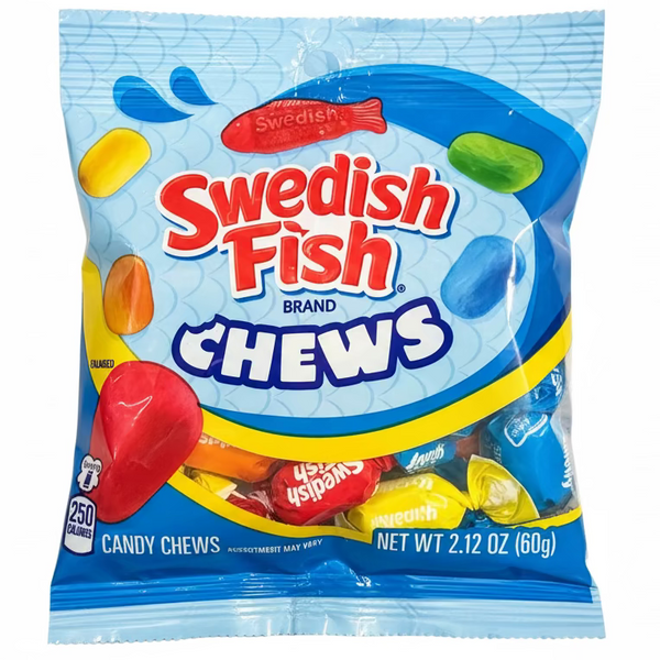 Swedish Fish Chews Assorted 2.12oz
