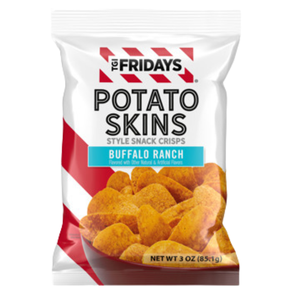 TGI Fridays Potato Skins Buffalo Ranch 3oz - 6 Pack