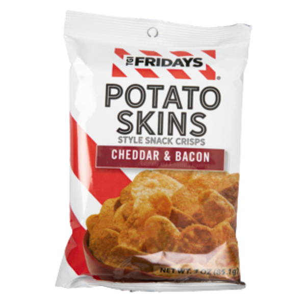 TGI Fridays Potato Skins Cheddar & Bacon 3oz - 6 Pack