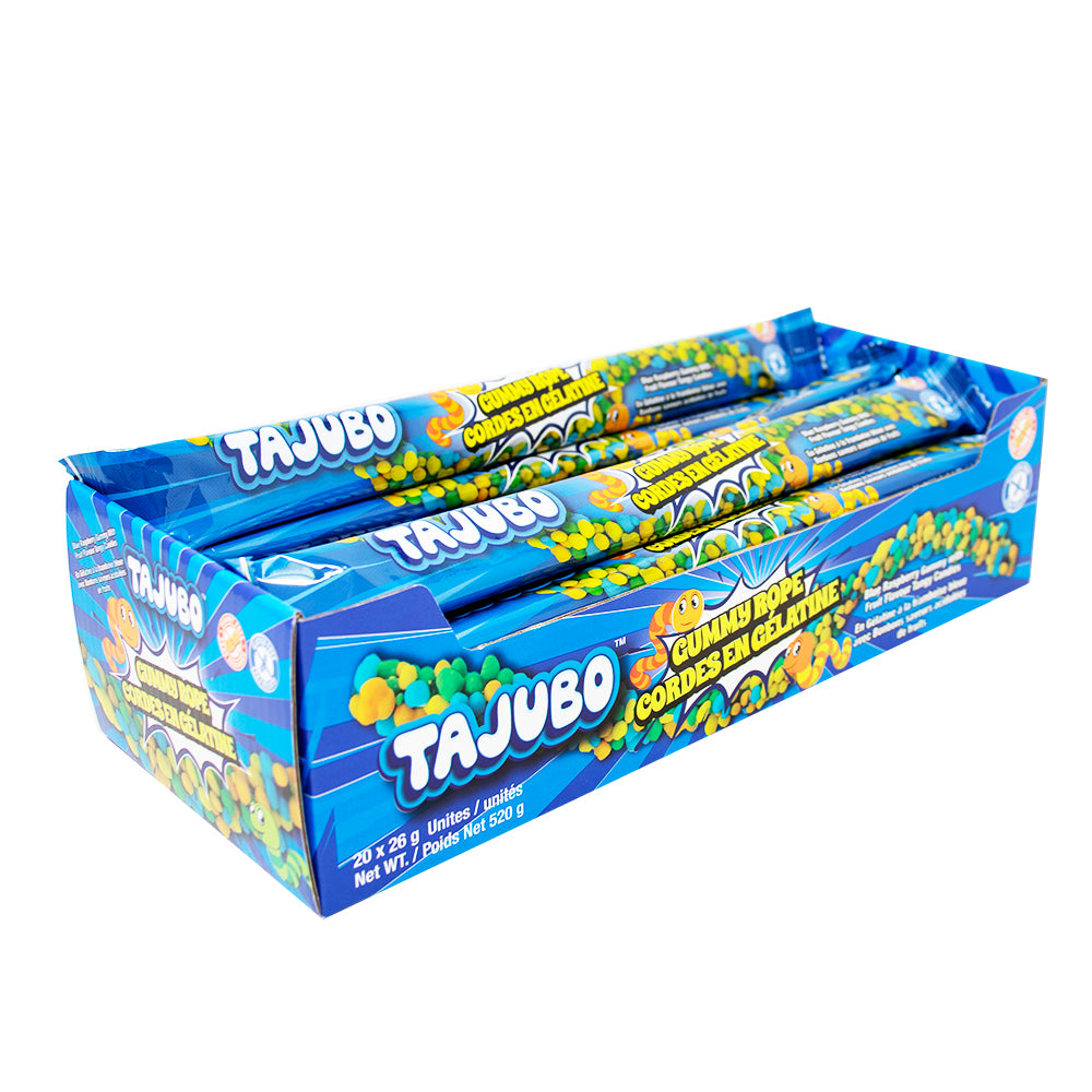 Tajubo Gummy Rope Blue Raspberry - 20 Pack