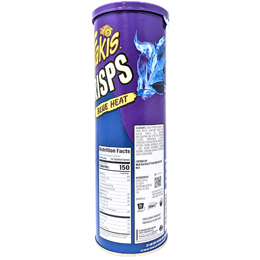 Takis Crisps Blue Heat 5.5oz - 15 Pack