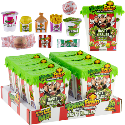Terror Fried Nasty Nibbles Slimy Snacks - 8 Piece