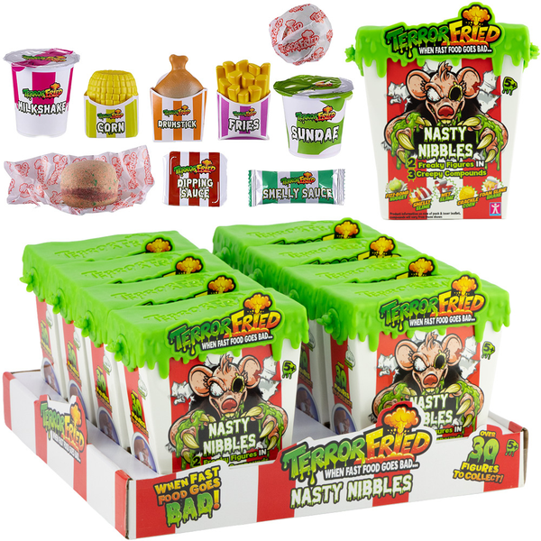 Terror Fried Nasty Nibbles Slimy Snacks - 8 Piece