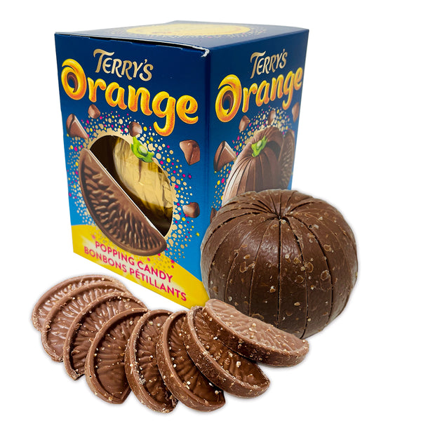 Terry's Chocolate Orange with Popping Candy 147g - 12 Pack