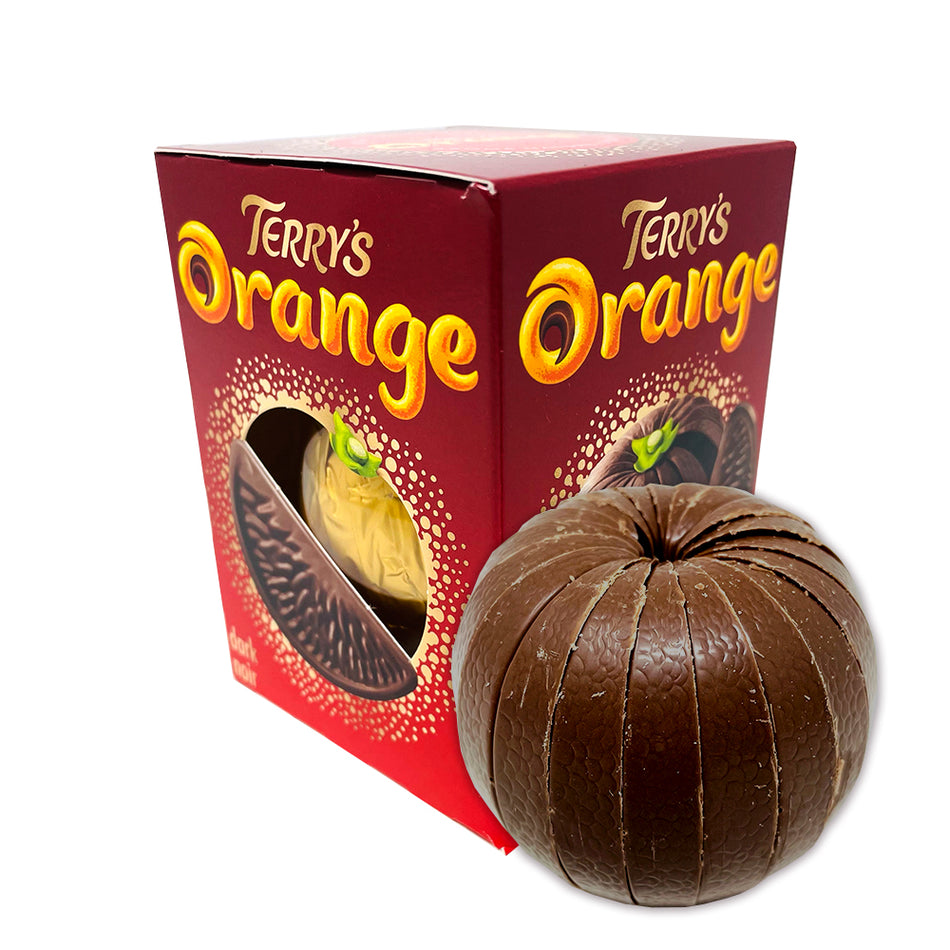 Terry's Dark Chocolate Orange Ball 157g - 12 Pack