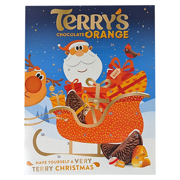 Christmas Terry's Chocolate Orange Advent Calendar 106g (UK) - 1 Box