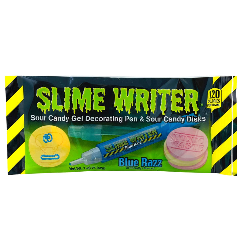 Toxic Waste Slime Writer Gel Decorating Pen - 12 Pack - Toxic Waste Candy