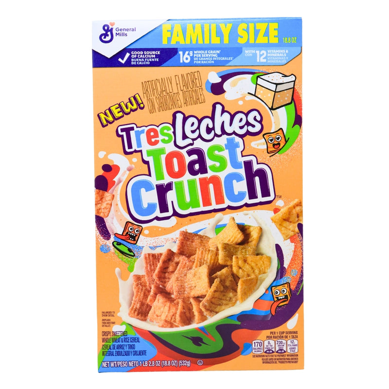 Tres Leche's Toast Crunch - American Cereal -552g - 6 Pack | iWholesaleCandy.ca