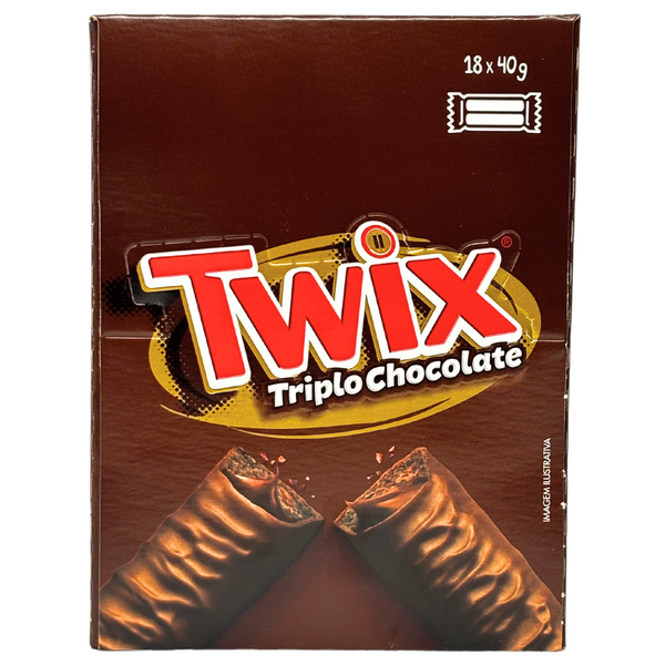 Twix Triple Chocolate (Brazi) 40g - 18 Pack