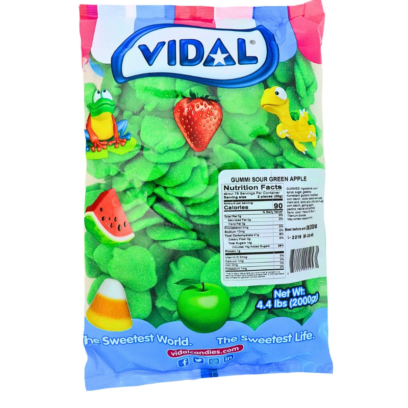 Vidal Sour Green Apples 4.4lb-1 Pack