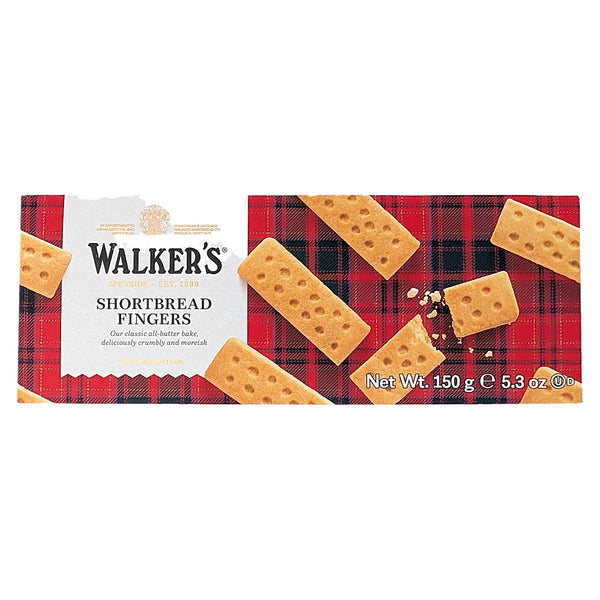 Walkers Shortbread Fingers 150g (UK) - 1 Pack