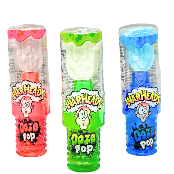 Warheads Ooze Pop (UK) - 40g - 12 Pack