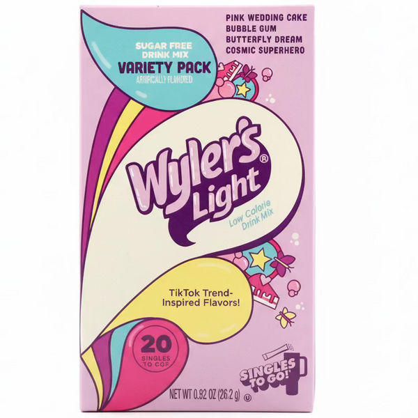 Wyler's Light Singles To Go Drink Mix Cosmic Variety Pack (20 Pieces) - 6 Pack