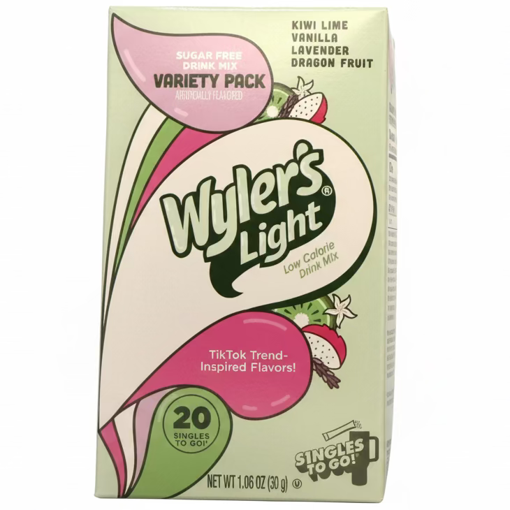 Wyler's Light Singles To Go Drink Mix Tropical Variety Pack (20 Pieces) - 6 Pack