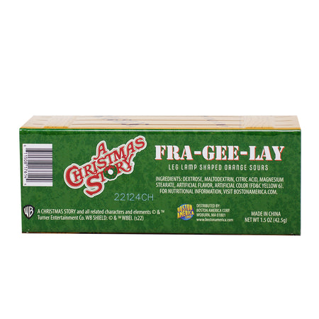 A Christmas Story Fra-Gee-Lay Crate - 1.5oz- 12 Pack Nutrition Facts Ingredients