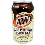 A&W Ice Cream Sundae Soda 355mL - 12 Can