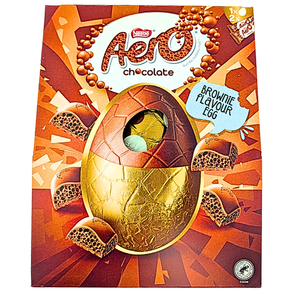 Aero Brownie Flavoured Egg  236g (UK) - 1 Pack