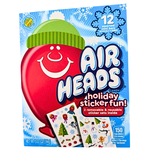 Airheads 12 Assorted Mini Bars with Holiday Sticker Fun 12oz - 12 Pack