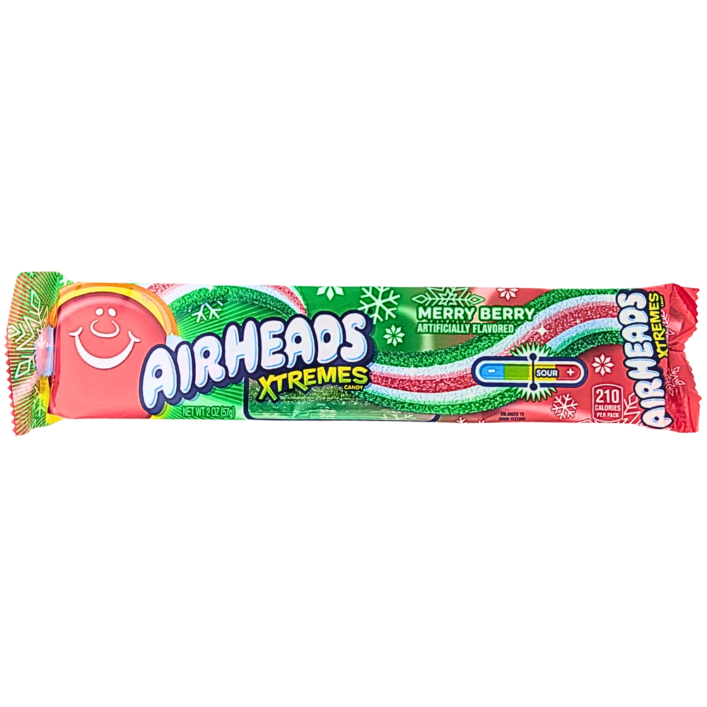 Airheads Xtremes Merry Berry 2oz - 18 Pack