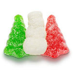 Albanese Christmas Gummi Snowmen & Trees with Snow 4.5lb - 1 bag