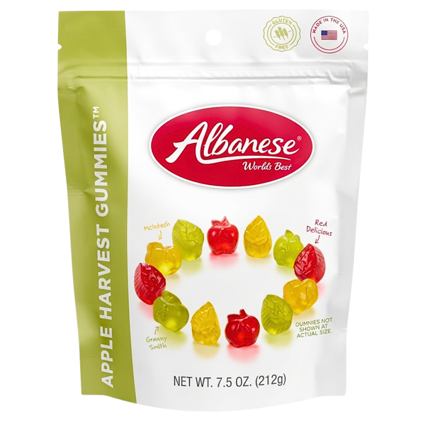 Albanese Halloween Apple Harvest Gummies 7.5oz - 6 Bag