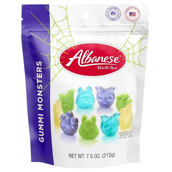 Albanese Halloween Gummi Monsters 7.5oz - 6 Bag